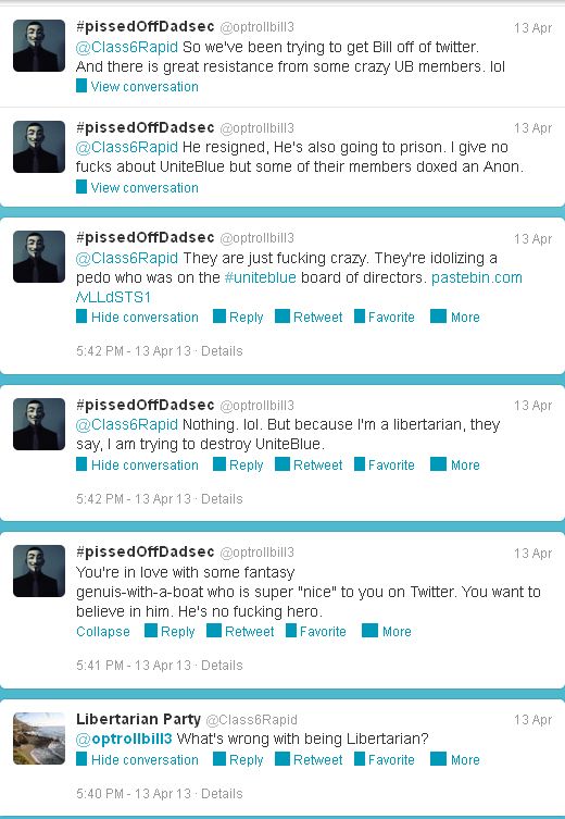 The resistance he is talking about is anybody's guess but her/him-self and maybe her/his confederates, as best I can discern, the problem is that we are not doing the same thing they are doing, which is scaring people off being UniteBlue members or they'll be labeled pedo supporters. Something like that, if it sounds really crazy, it's because it is pure, unadulterated cacomanic nuttery