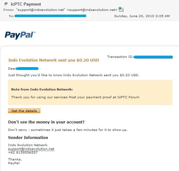 icptc 1st payt - 6/20/10