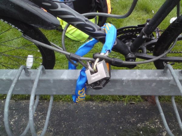 bike lock b&q