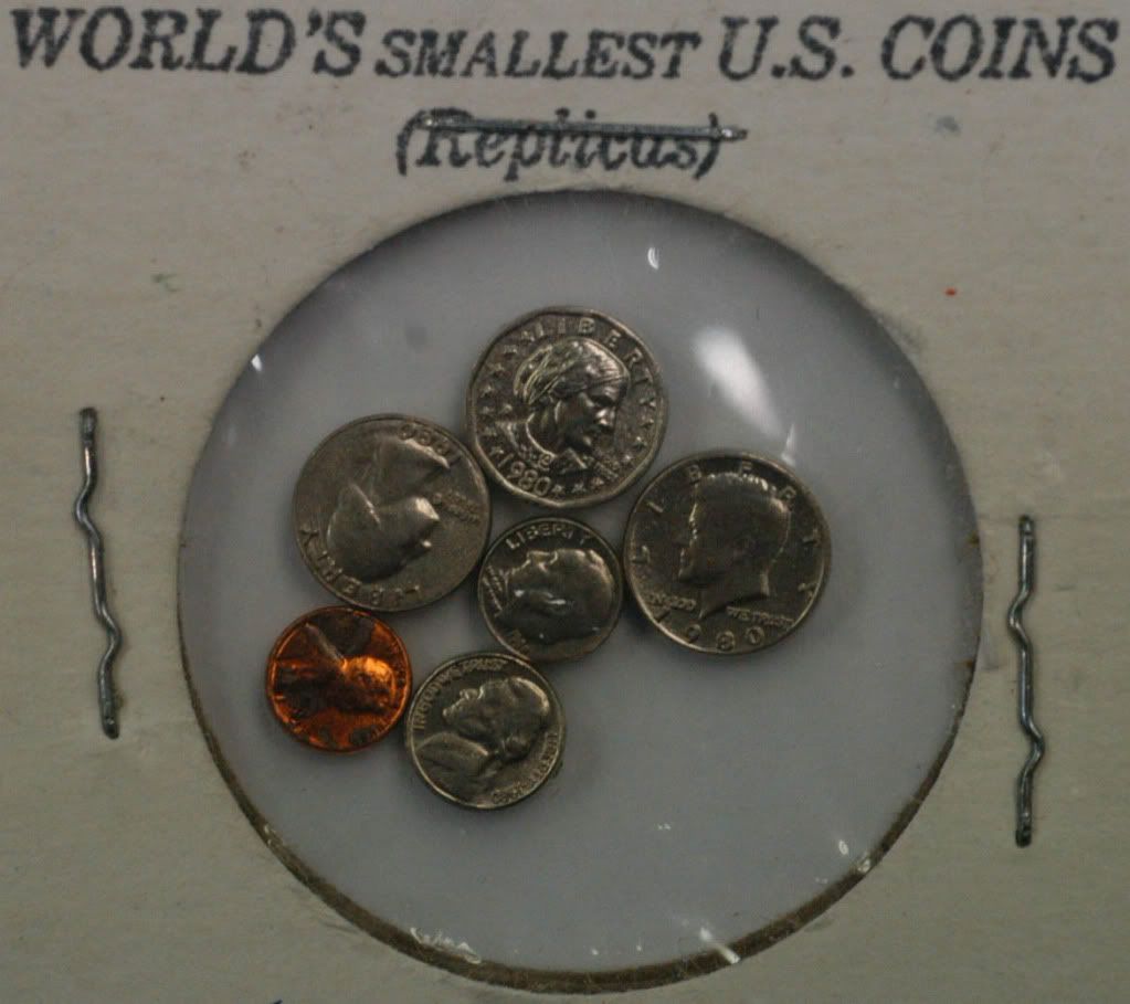 USA World'S Smallest Coins Replicas 6 Pieces eBay