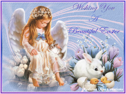 Easter photo: Happy Easter AngelChild.gif