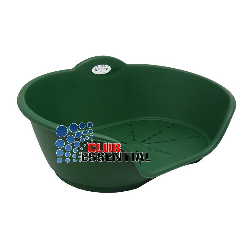 Hard wearing Plastic Dog Pet Bed Waterproof Basket