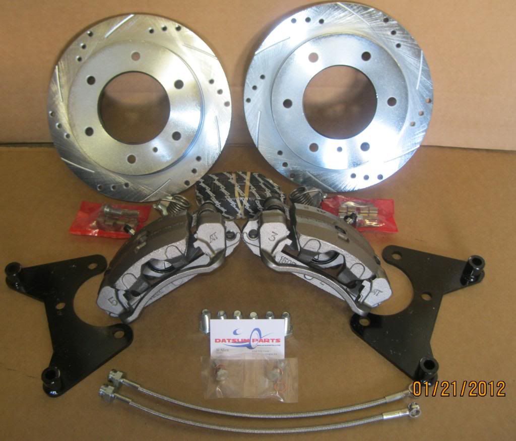 Datsun 320 520 521 620 Pick Up Truck 63 79 New Rear Disc Brake