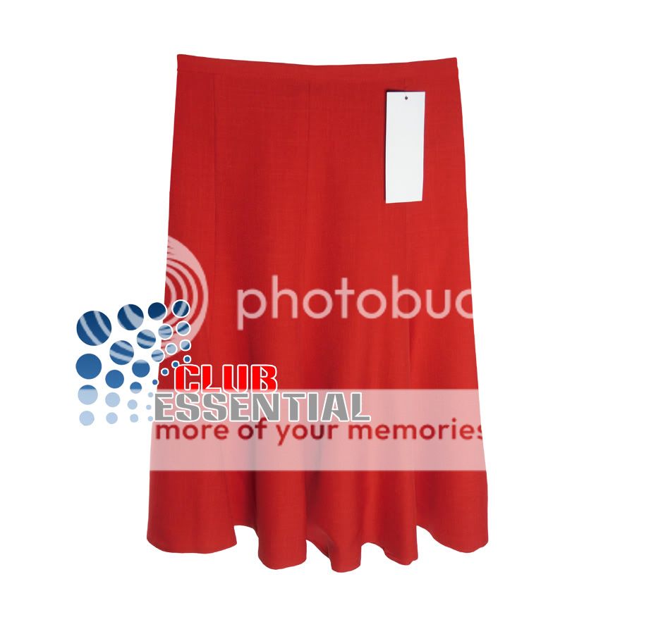 Womens Calf Length A Line Skirt UK Made