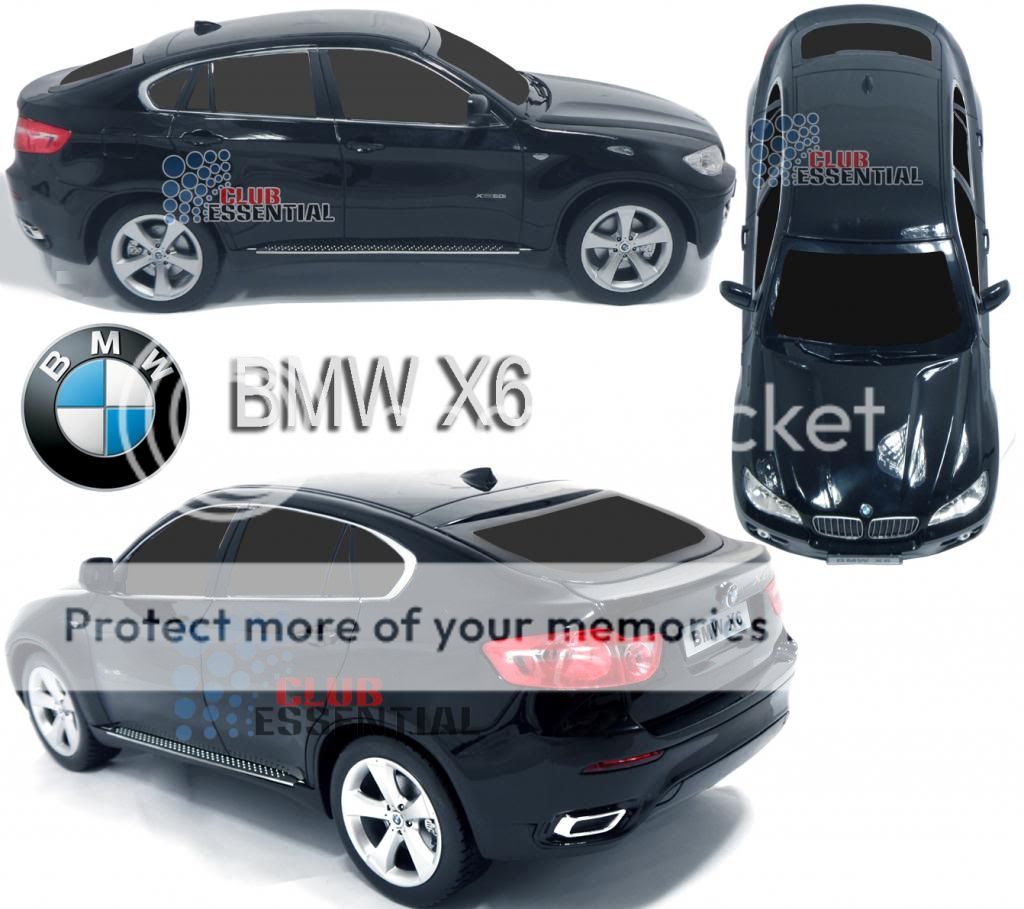 1 24 RC BMW x6 SUV Radio Remote Control Car Battery Operated Toy