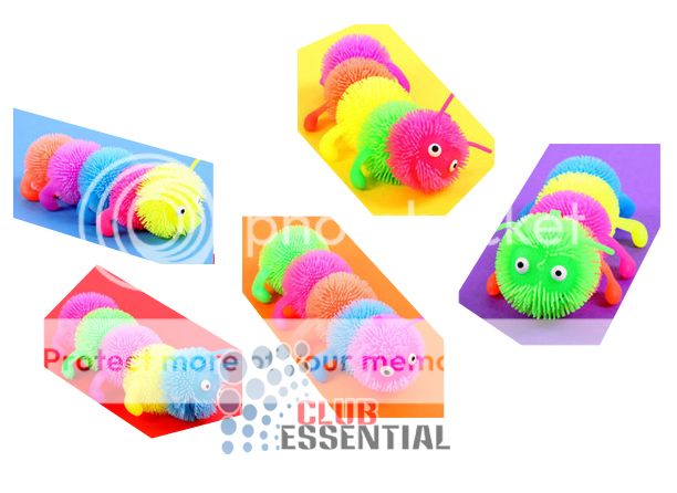 Rainbow Caterpillar Soft Toy Ideal for Kids Children Fun Excitement